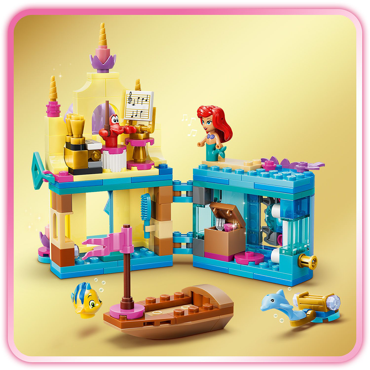 Đồ Chơi Lắp Ráp Cung Điện Diệu Kỳ Của Tiên Cá Ariel LEGO DISNEY PRINCESS 43285