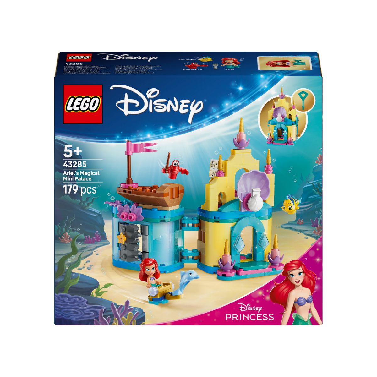 Đồ Chơi Lắp Ráp Cung Điện Diệu Kỳ Của Tiên Cá Ariel LEGO DISNEY PRINCESS 43285