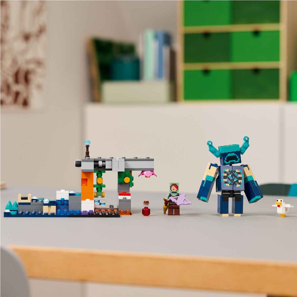 Đồ Chơi Lắp Ráp Cuộc Chạm Trán Warden LEGO MINECRAFT 21274 (238 chi tiết)