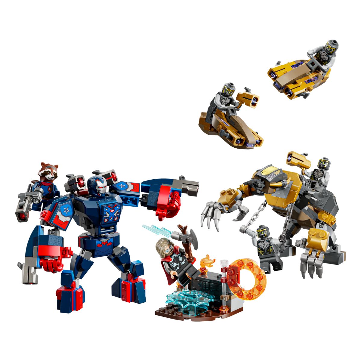 Đồ Chơi Lắp Ráp Cuộc Chiến Cuối Cùng: Thor vs Chitauri LEGO SUPERHEROES 76322 (373 chi tiết)