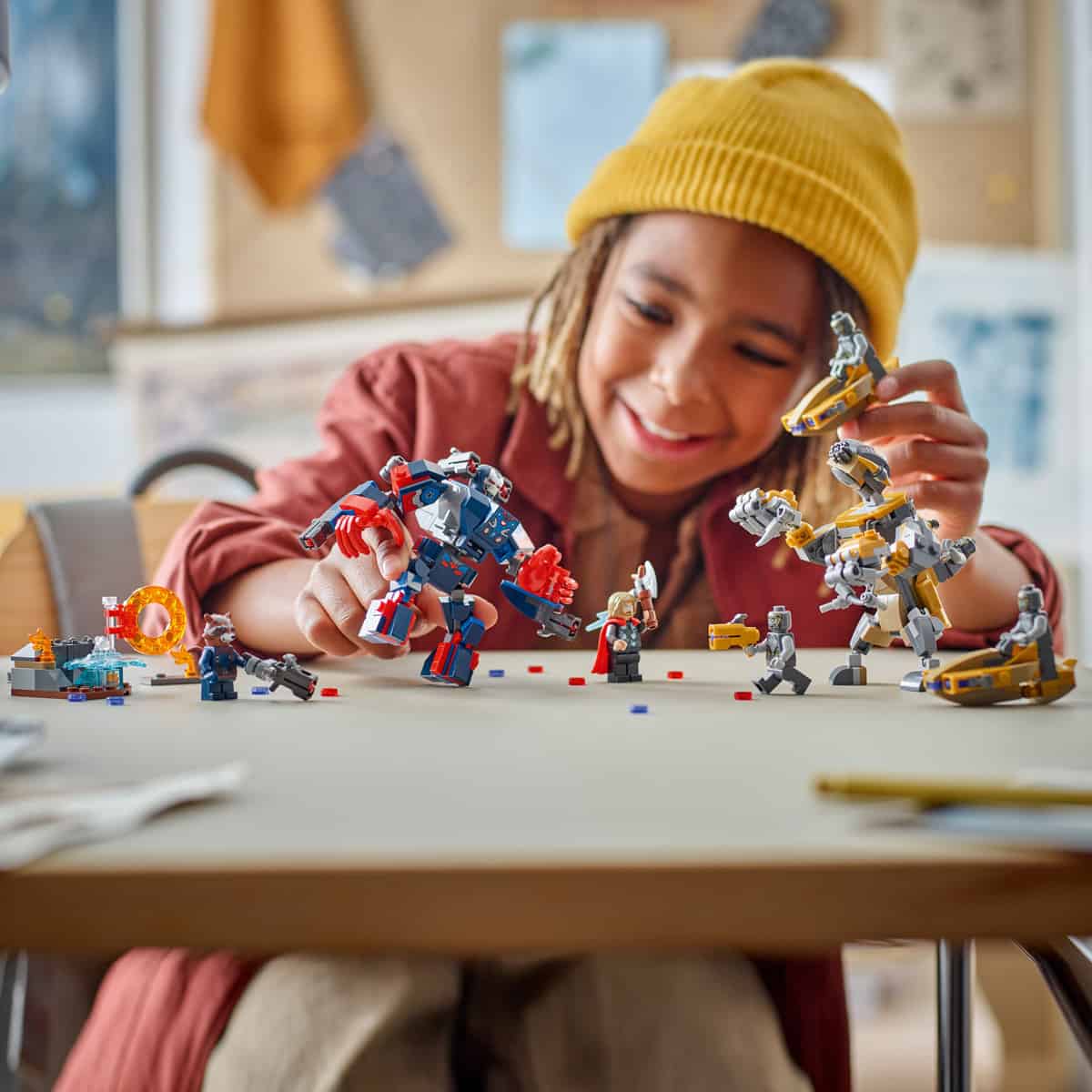 Đồ Chơi Lắp Ráp Cuộc Chiến Cuối Cùng: Thor vs Chitauri LEGO SUPERHEROES 76322 (373 chi tiết)