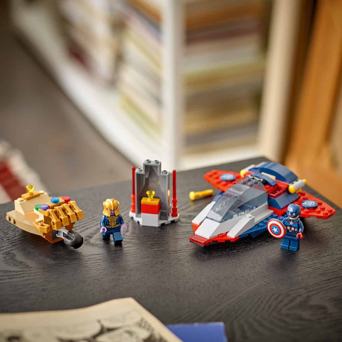 Đồ Chơi Lắp Ráp Cuộc Chiến Giữa Captain America Và Thanos LEGO SUPERHEROES 76319 (107 chi tiết)