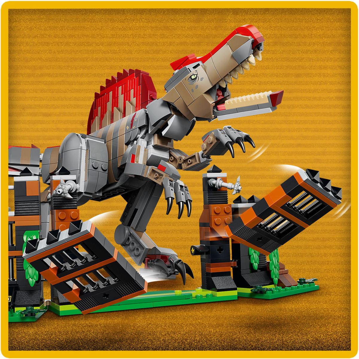 Đồ Chơi Lắp Ráp Cuộc Đào Thoát Của Khủng Long Spinosaurus LEGO JURASSIC 77982 (820 Chi Tiết)