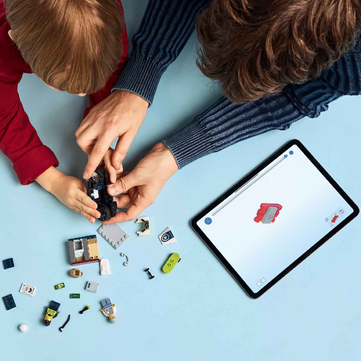 Đồ Chơi Lắp Ráp Cuộc Đua Truy Bắt Cướp LEGO CITY 60455 (65 chi tiết)