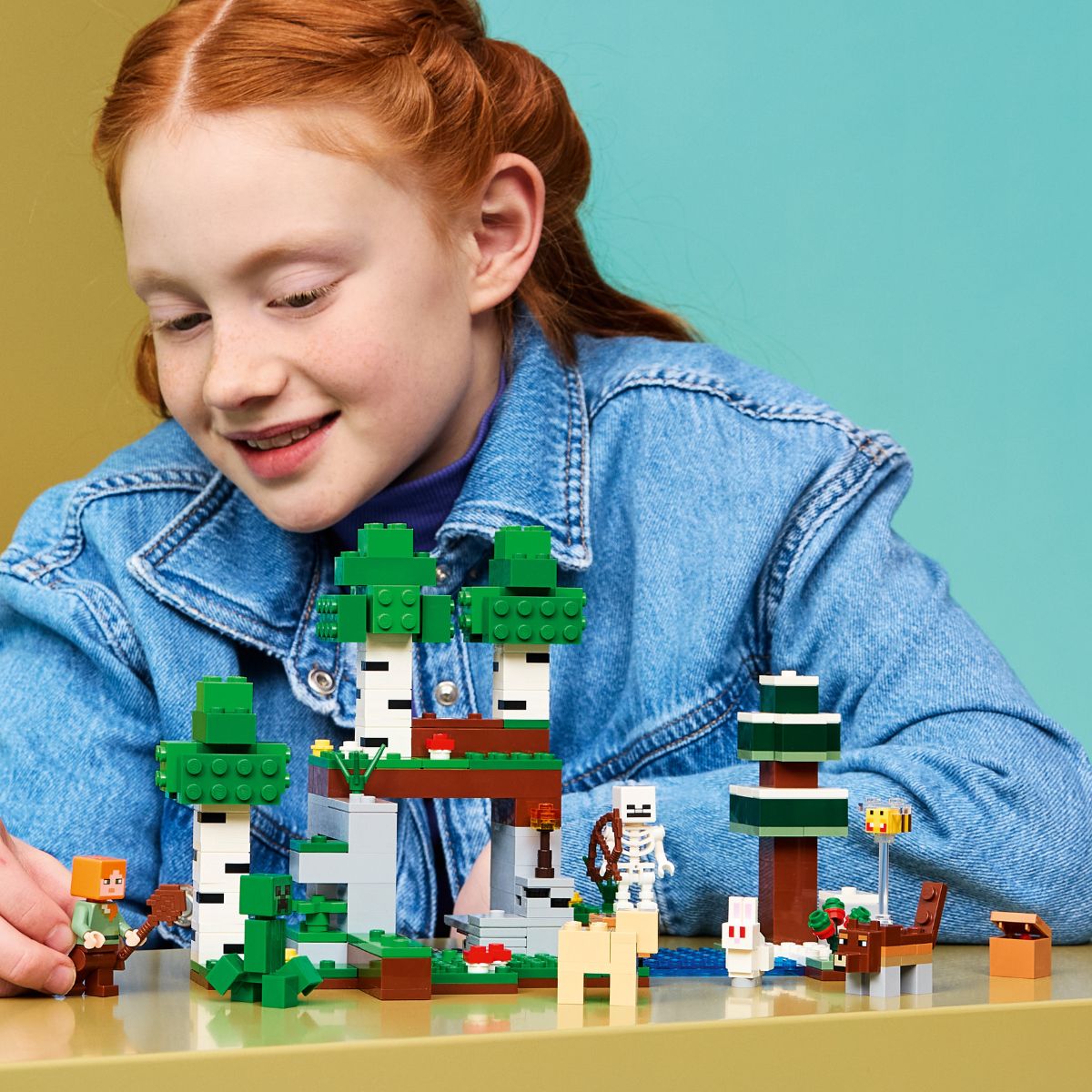 Đồ Chơi Lắp Ráp Cuộc Phiêu Lưu Đêm Đầu Tiên LEGO MINECRAFT 21593 (301 Chi Tiết)