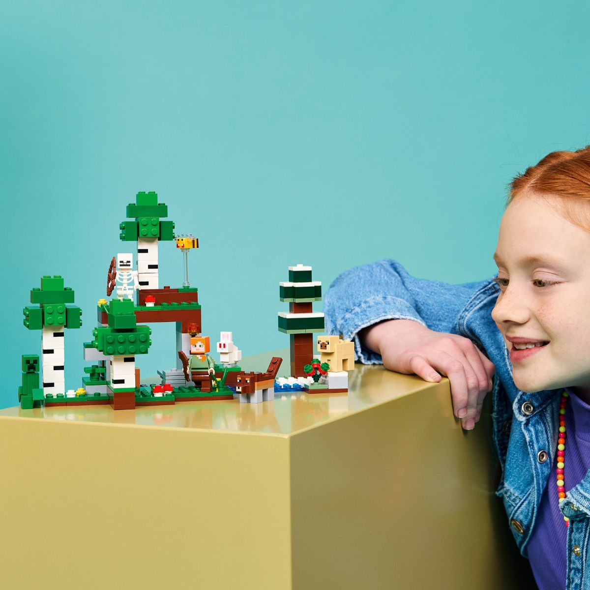 Đồ Chơi Lắp Ráp Cuộc Phiêu Lưu Đêm Đầu Tiên LEGO MINECRAFT 21593 (301 Chi Tiết)