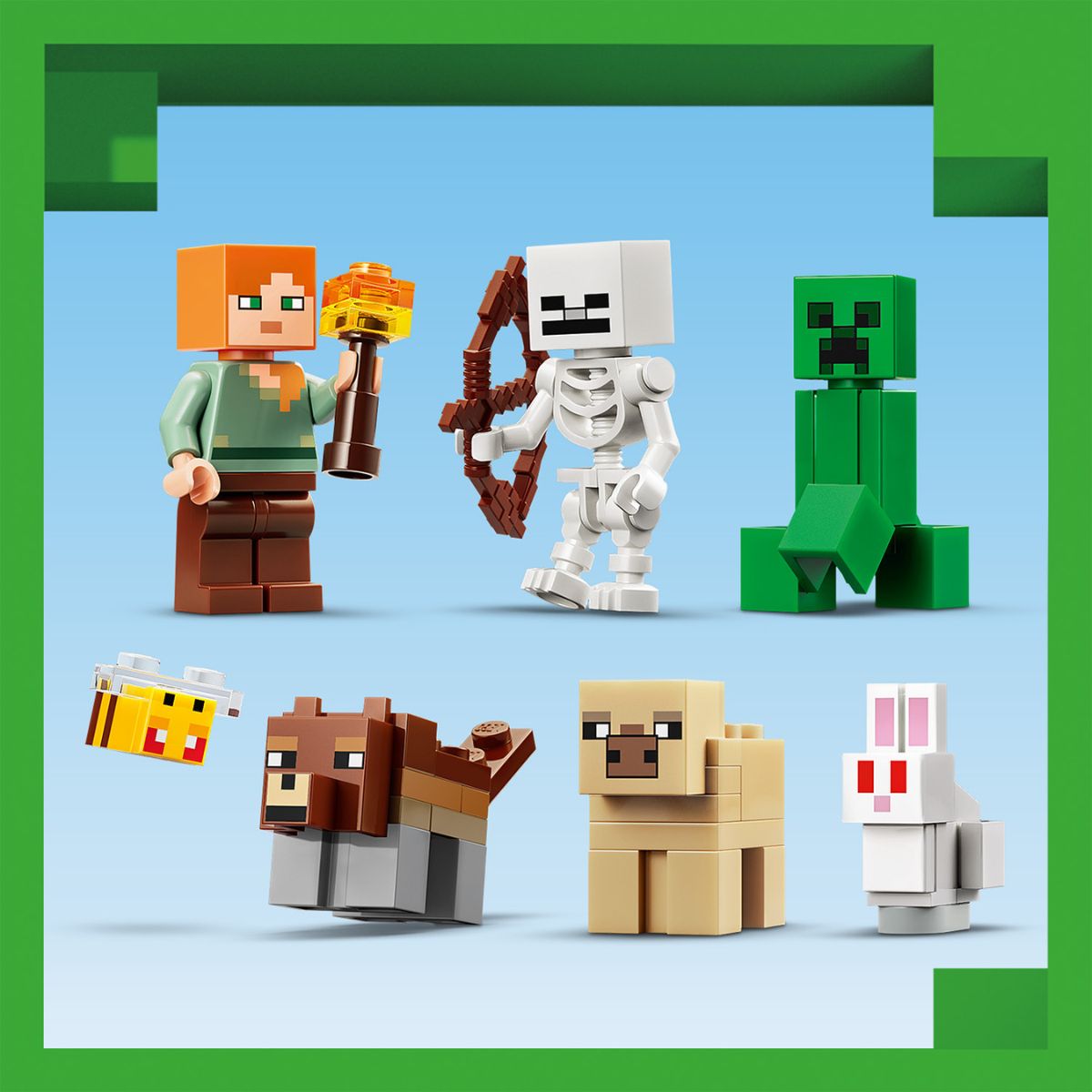 Đồ Chơi Lắp Ráp Cuộc Phiêu Lưu Đêm Đầu Tiên LEGO MINECRAFT 21593 (301 Chi Tiết)