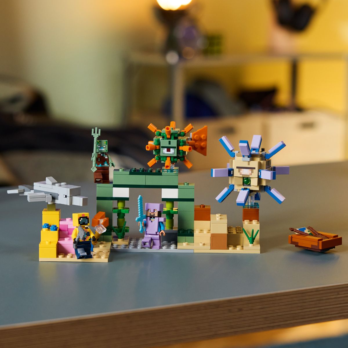 Đồ Chơi Lắp Ráp Cuộc Phiêu Lưu Dưới Đại Dương LEGO MINECRAFT 21598 (310 chi tiết)