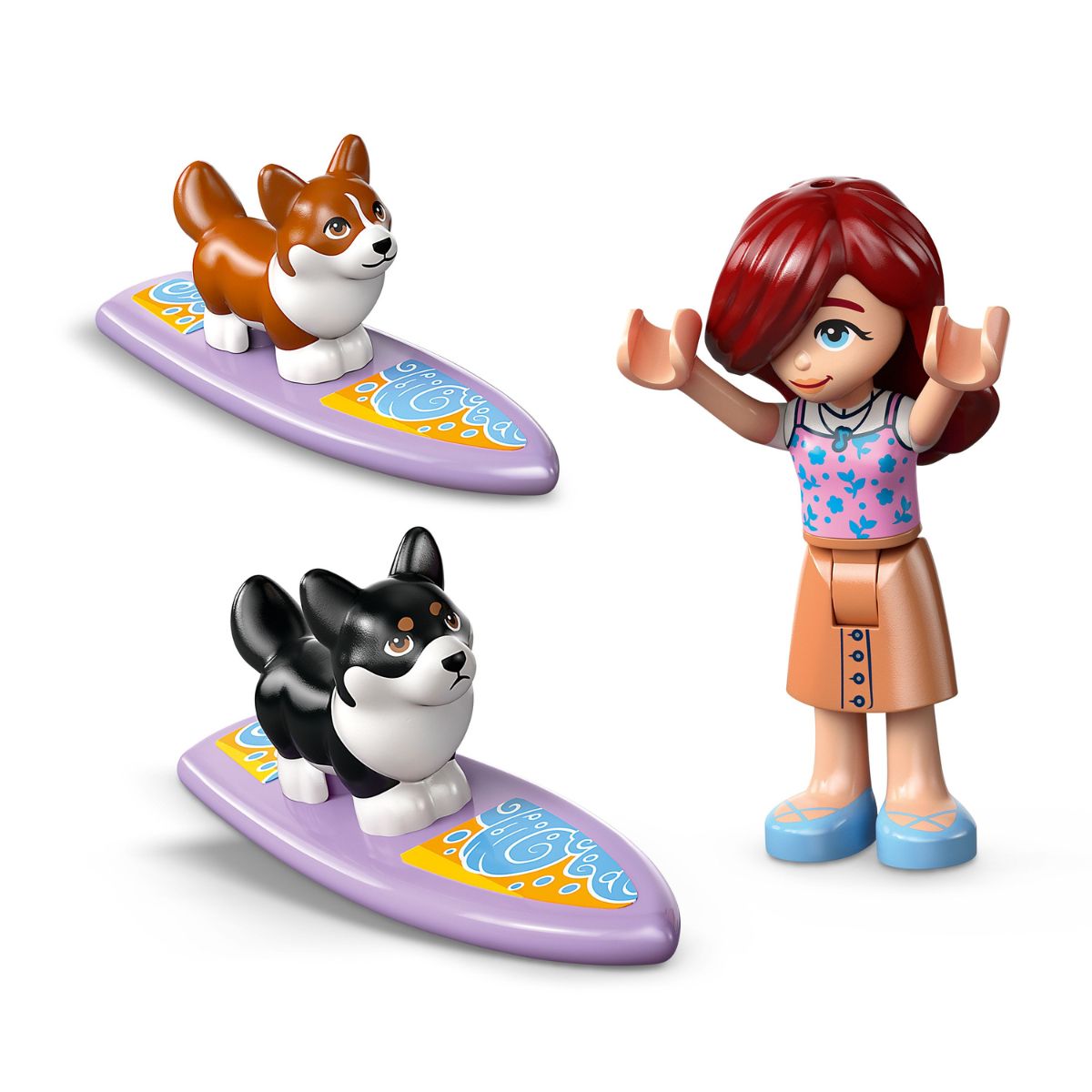 Đồ Chơi Lắp Ráp Cuộc Phiêu Lưu Xe Scooter Và Lướt Sóng LEGO FRIENDS 42641 (113 chi tiết)