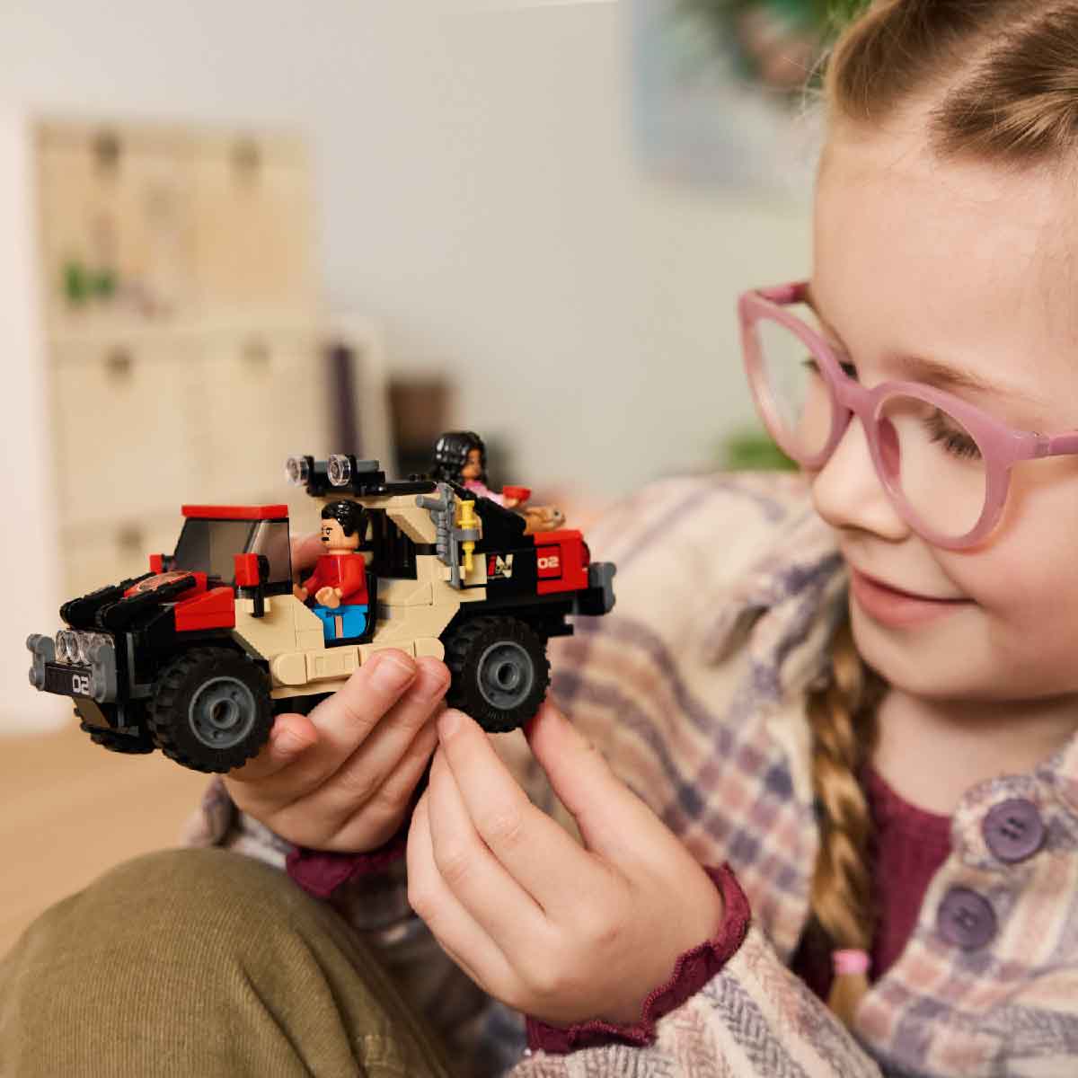 Đồ Chơi Lắp Ráp Cuộc Tẩu Thoát Khỏi Raptor LEGO JURASSIC 76972 (285 chi tiết)
