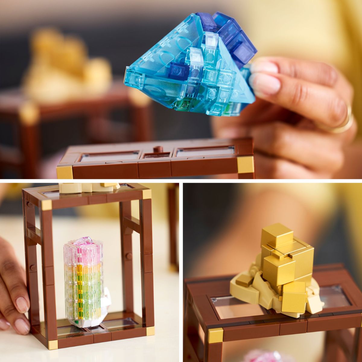 Đồ Chơi Lắp Ráp Đá Quý - Tinh Thể LEGO IDEAS 21362 (880 chi tiết)