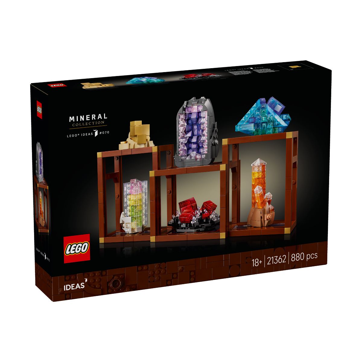 Đồ Chơi Lắp Ráp Đá Quý - Tinh Thể LEGO IDEAS 21362 (880 chi tiết)