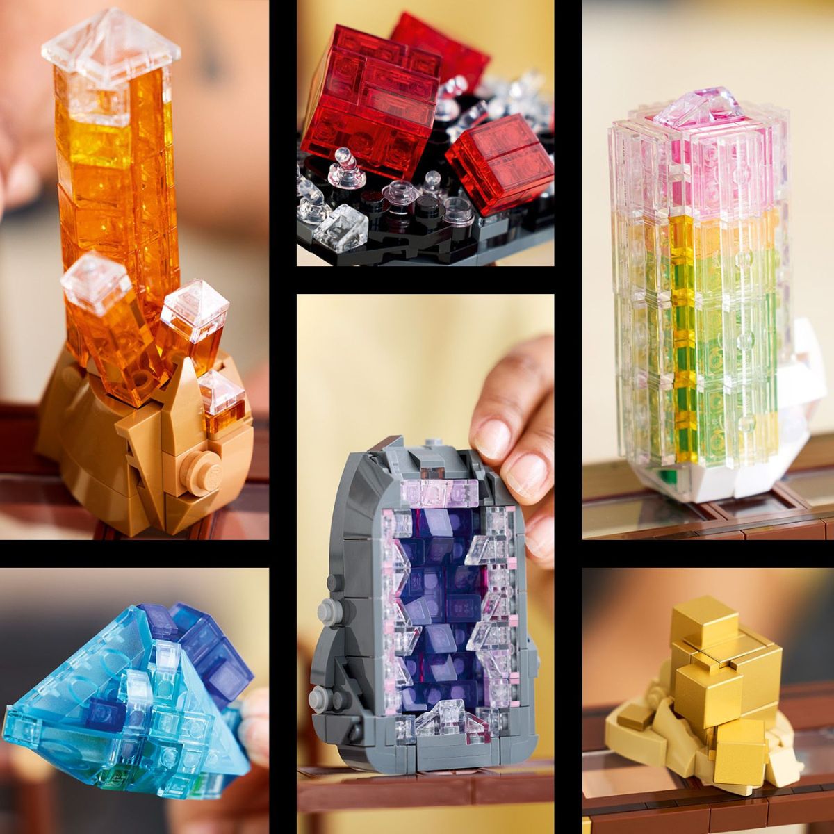 Đồ Chơi Lắp Ráp Đá Quý - Tinh Thể LEGO IDEAS 21362 (880 chi tiết)