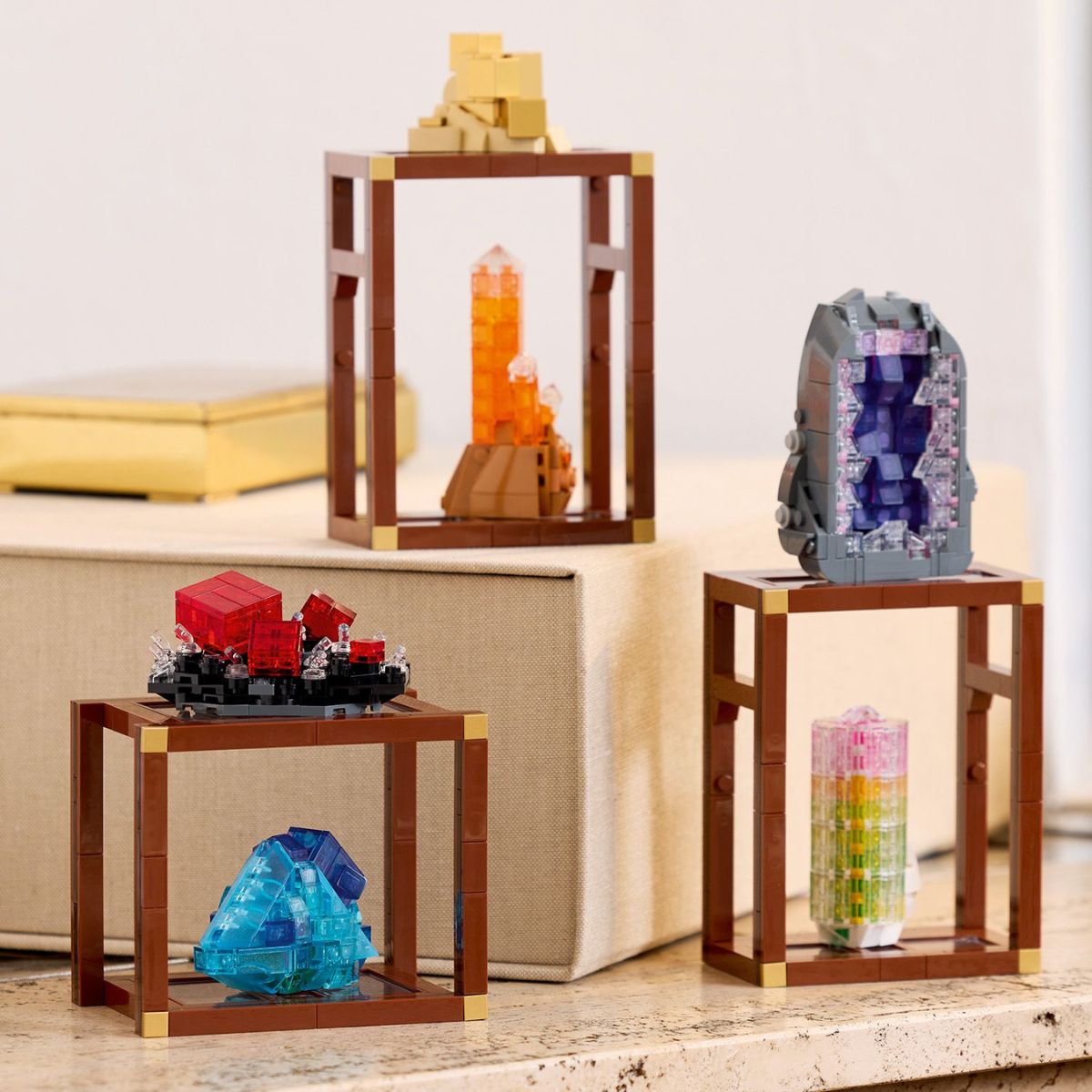 Đồ Chơi Lắp Ráp Đá Quý - Tinh Thể LEGO IDEAS 21362 (880 chi tiết)