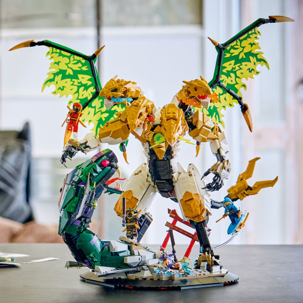 Đồ Chơi Lắp Ráp Đại Chiến Rồng Tối Thượng LEGO NINJAGO 71872 (2178 chi tiết)