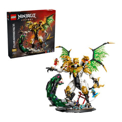 Đồ Chơi Lắp Ráp Đại Chiến Rồng Tối Thượng LEGO NINJAGO 71872 (2178 chi tiết)