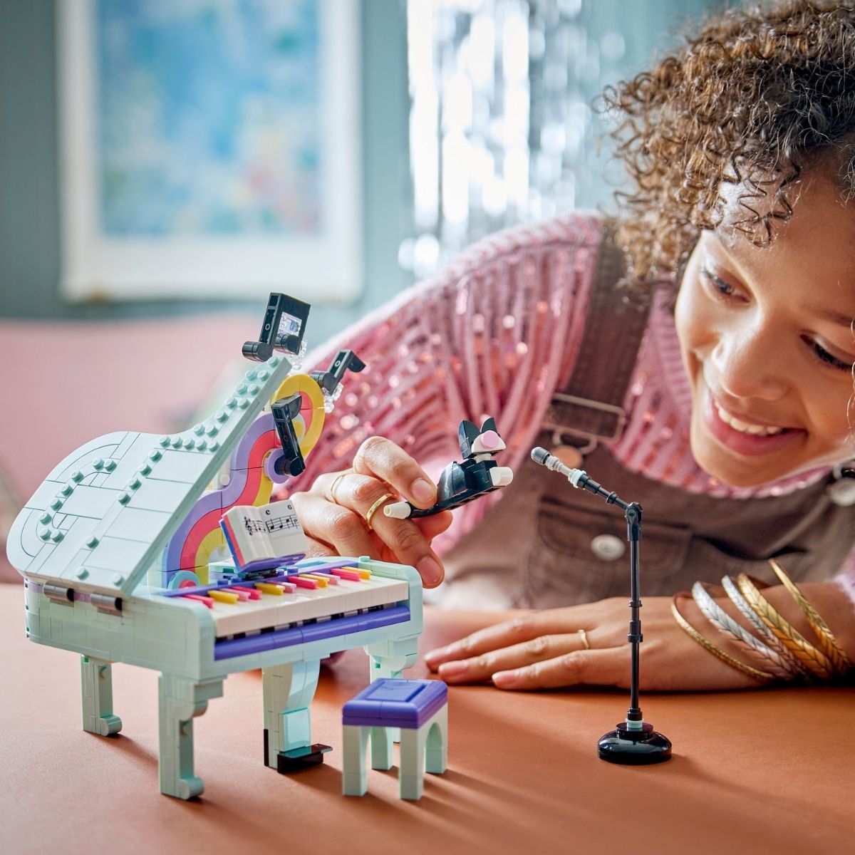 Đồ Chơi Lắp Ráp Đàn Piano Mèo Dễ Thương LEGO CREATOR 31392 (485 chi tiết)