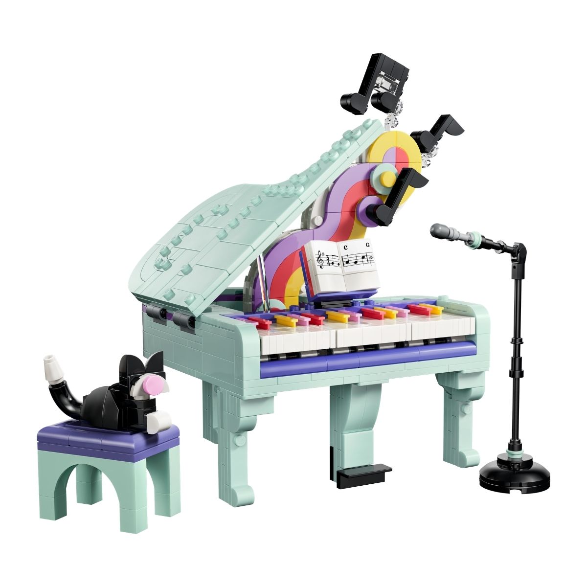 Đồ Chơi Lắp Ráp Đàn Piano Mèo Dễ Thương LEGO CREATOR 31392 (485 chi tiết)