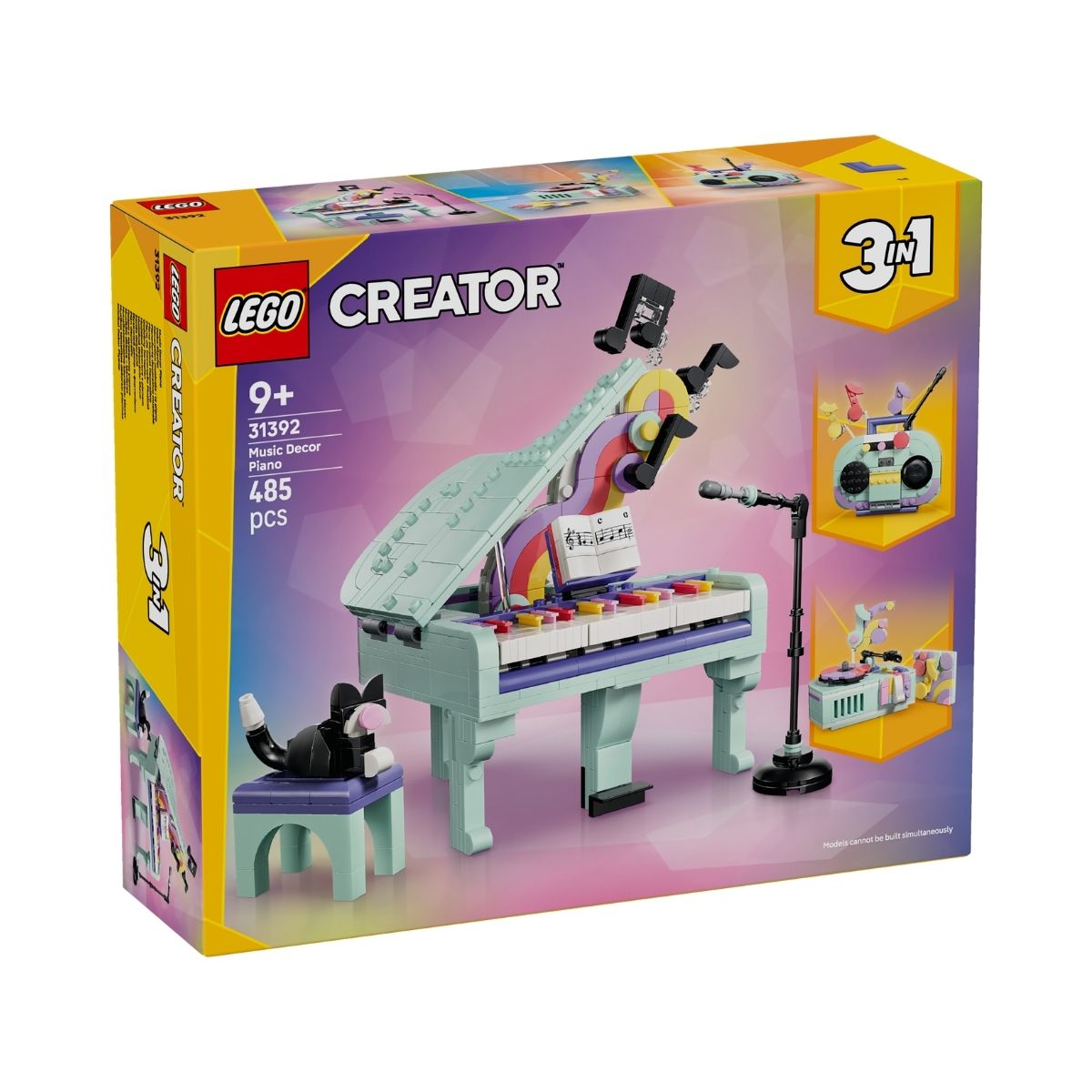 Đồ Chơi Lắp Ráp Đàn Piano Mèo Dễ Thương LEGO CREATOR 31392 (485 chi tiết)