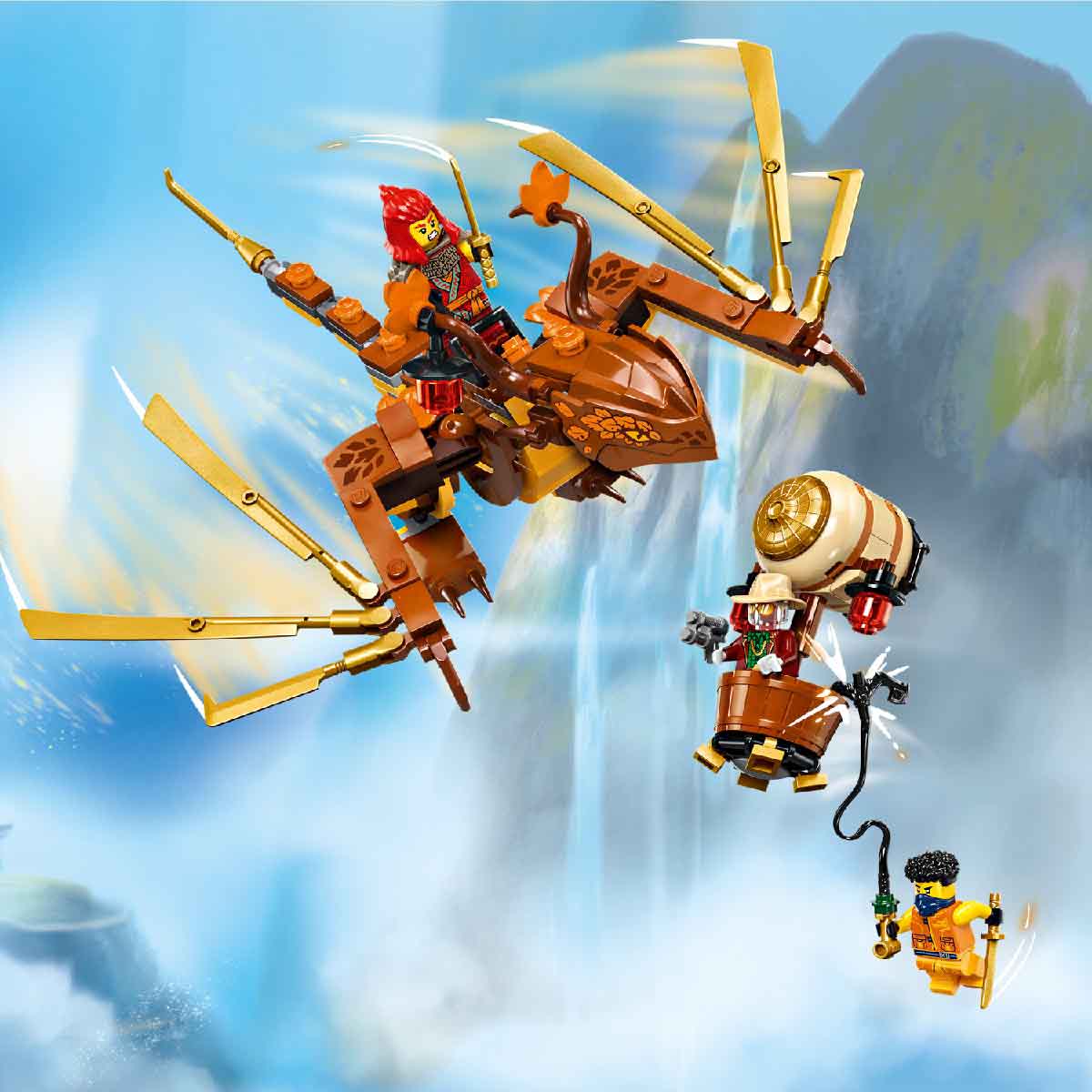 Đồ Chơi Lắp Ráp Đấu Trường Thành Ninja LEGO NINJAGO 71814 (3489 chi tiết)