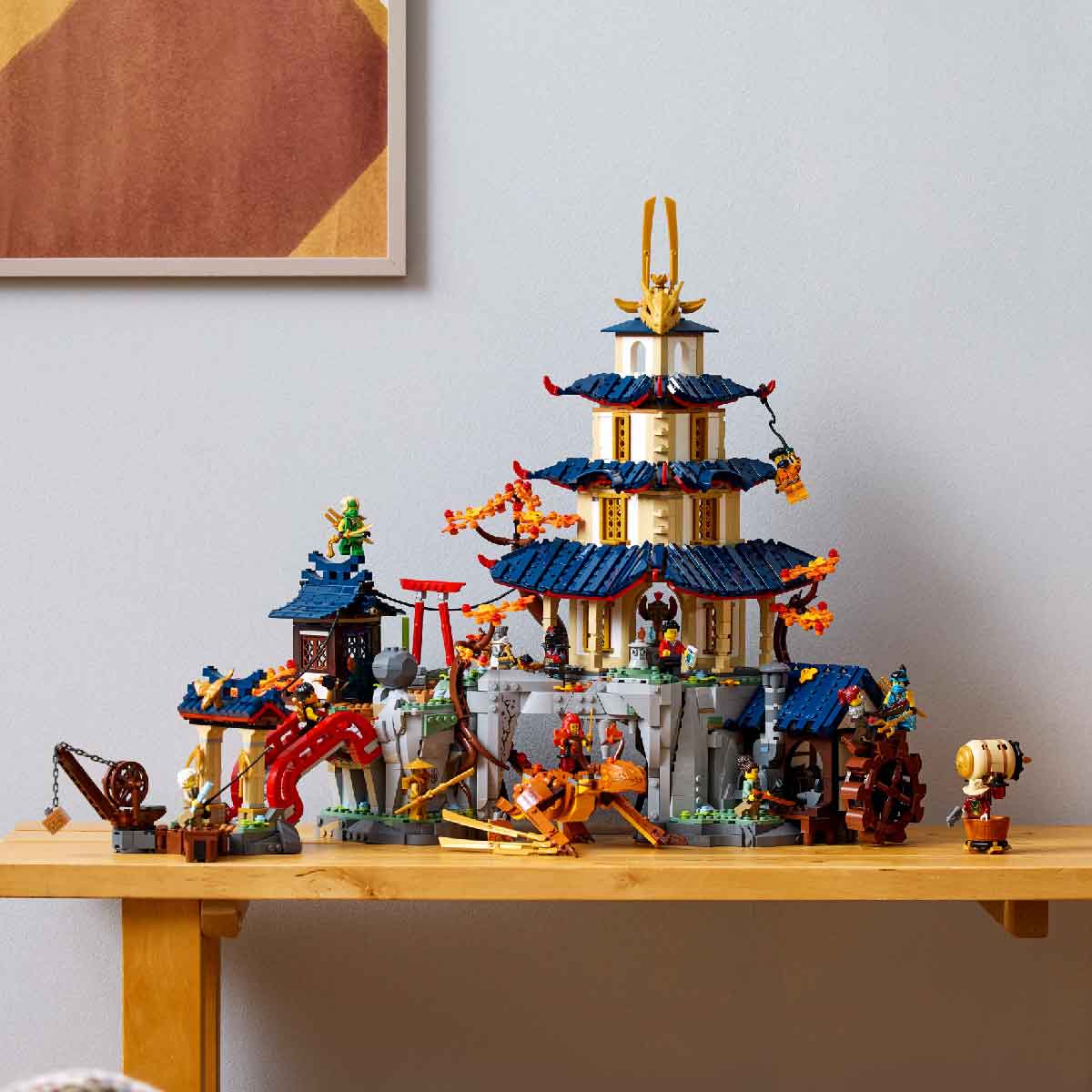Đồ Chơi Lắp Ráp Đấu Trường Thành Ninja LEGO NINJAGO 71814 (3489 chi tiết)