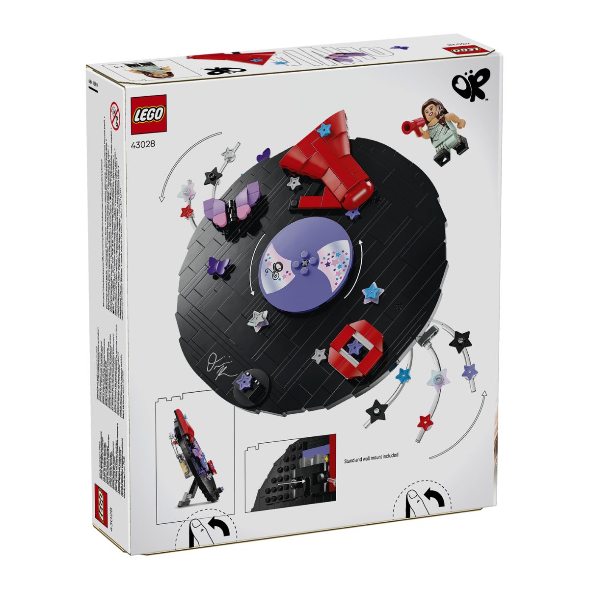 Đồ Chơi Lắp Ráp Đĩa Than Nhạc Của Olivia LEGO EDITIONS MUSIC 43028 (360 Chi Tiết)