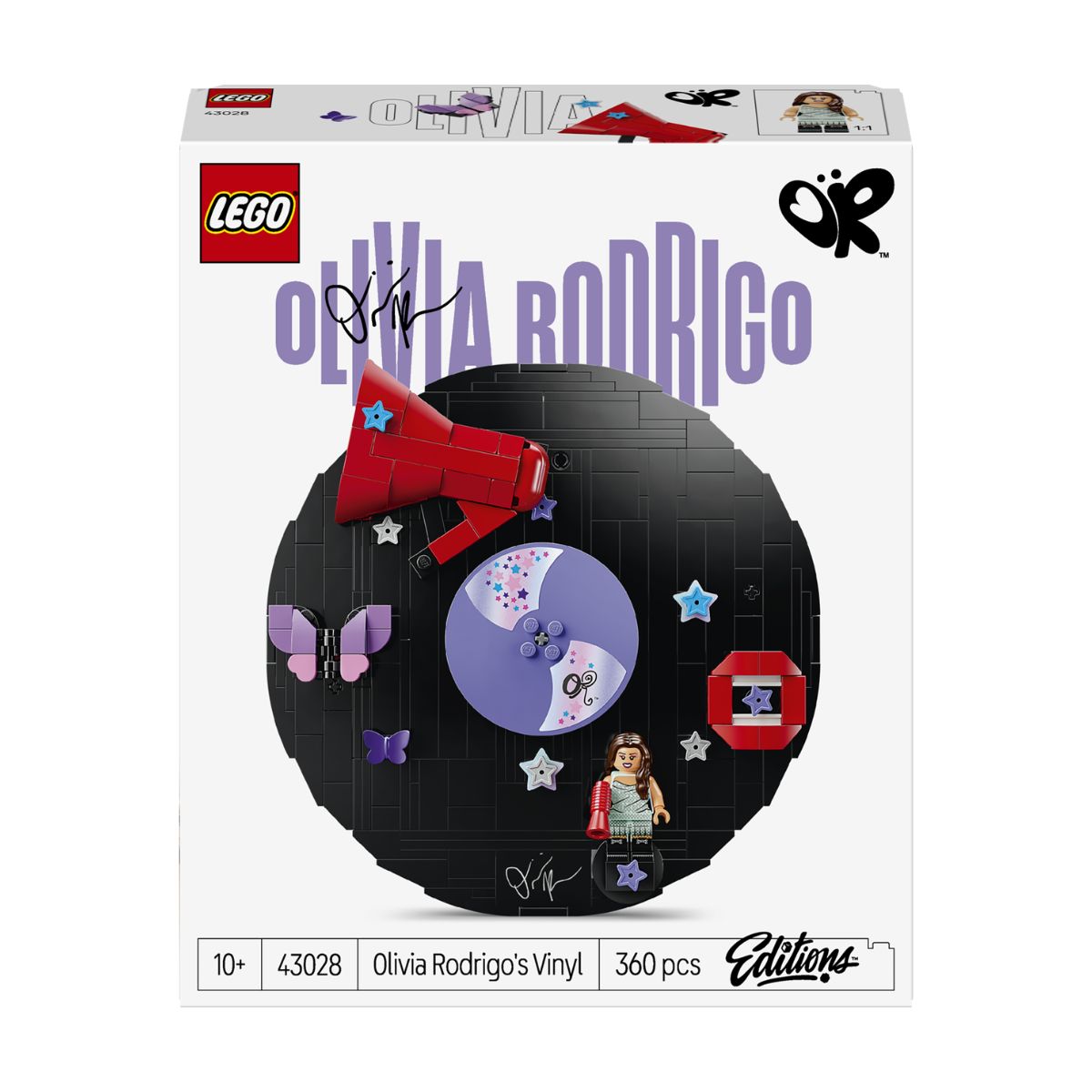 Đồ Chơi Lắp Ráp Đĩa Than Nhạc Của Olivia LEGO EDITIONS MUSIC 43028 (360 Chi Tiết)