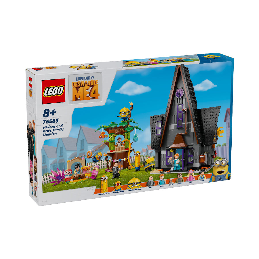 Đồ chơi lắp ráp Dinh thự của gia đình Gru LEGO MINIONS 75583