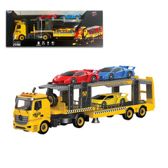 Đồ Chơi Lắp Ráp DIY Xe Tải Vận Chuyển Siêu Xe VECTO VT9085B