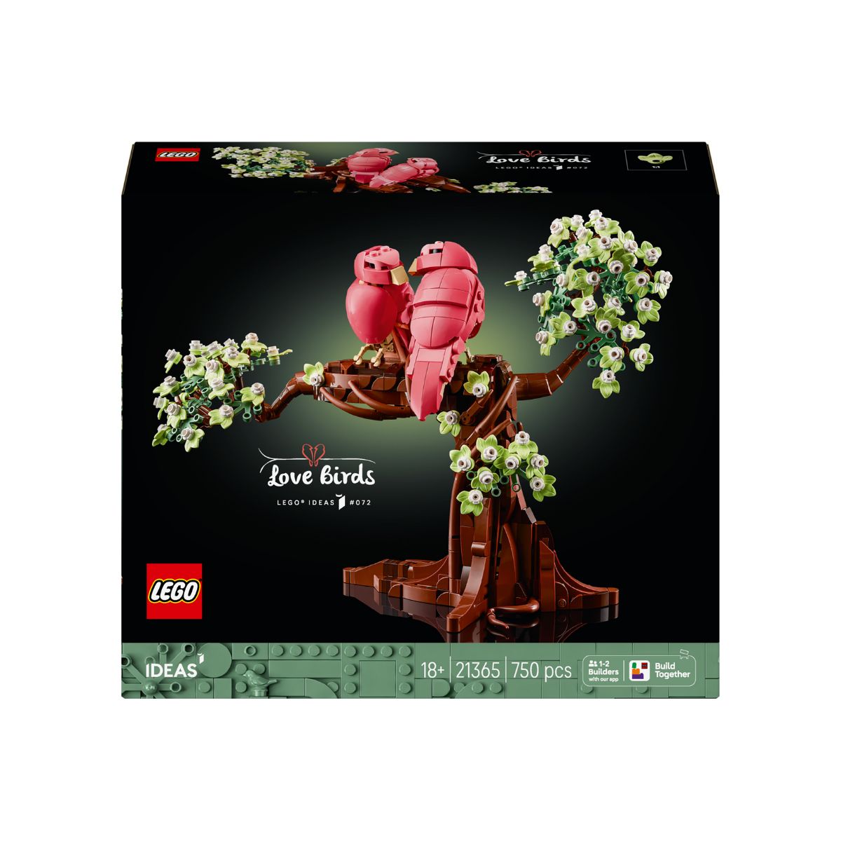 Đồ Chơi Lắp Ráp Đôi Chim Uyên Ương LEGO IDEAS 21365 (750 chi tiết)