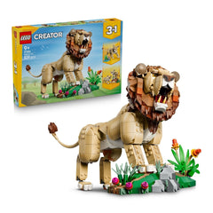 Đồ Chơi Lắp Ráp Động Vật Hoang Dã: Sư Tử Oai Phong LEGO CREATOR 31386 (839 chi tiết)