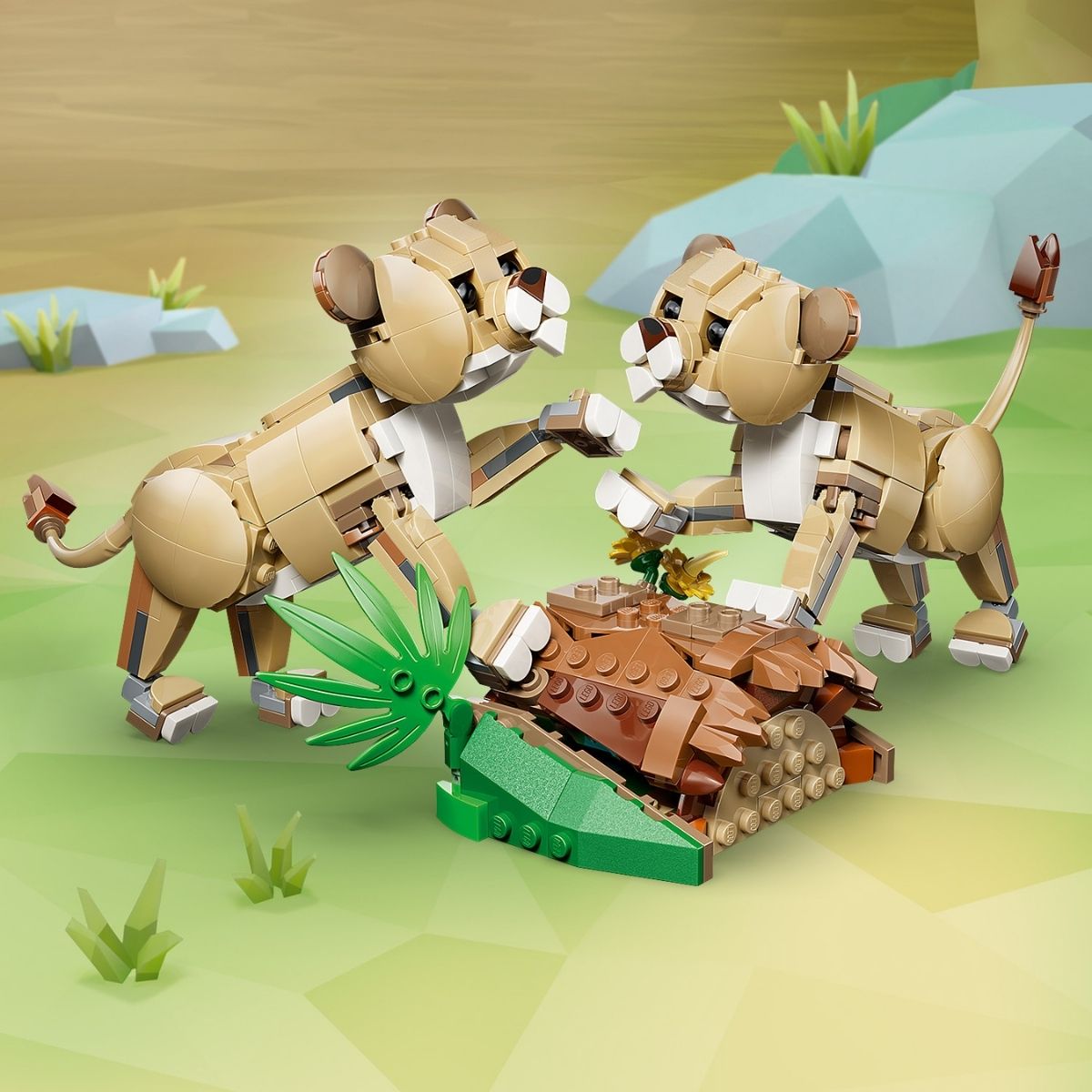 Đồ Chơi Lắp Ráp Động Vật Hoang Dã: Sư Tử Oai Phong LEGO CREATOR MS-31386 (839 chi tiết)