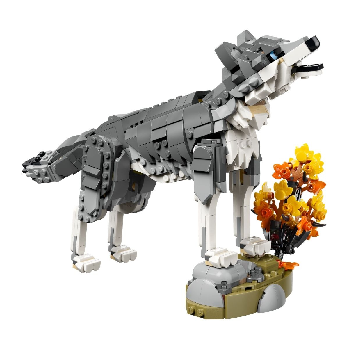 Đồ Chơi Lắp Ráp Động Vật Rừng Xanh: Sói Xám LEGO CREATOR 31393 (657 chi tiết)