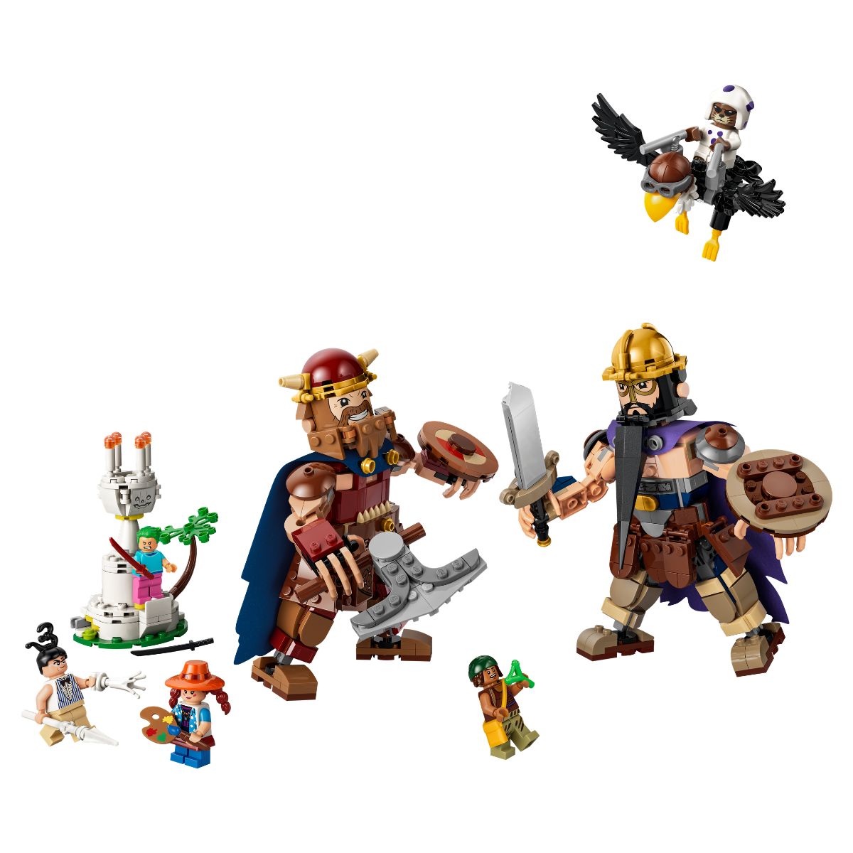 Đồ Chơi Lắp Ráp Dorry Brogy – Gã Khổng Lồ Đảo Little Garden LEGO ONE PIECE 75644 (733 Chi Tiết)