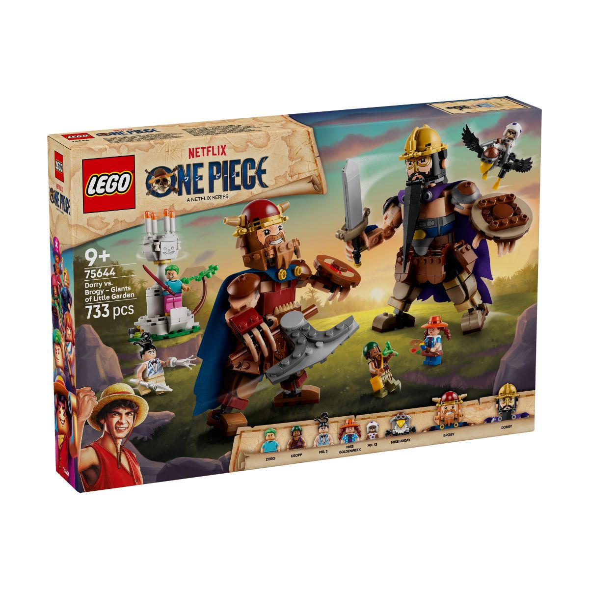 Đồ Chơi Lắp Ráp Dorry Brogy – Gã Khổng Lồ Đảo Little Garden LEGO ONE PIECE 75644 (733 Chi Tiết)