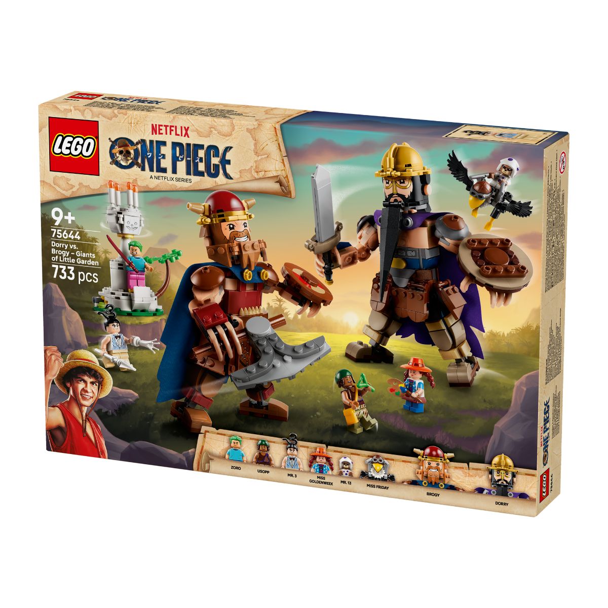 Đồ Chơi Lắp Ráp Dorry Brogy – Gã Khổng Lồ Đảo Little Garden LEGO ONE PIECE 75644 (733 Chi Tiết)