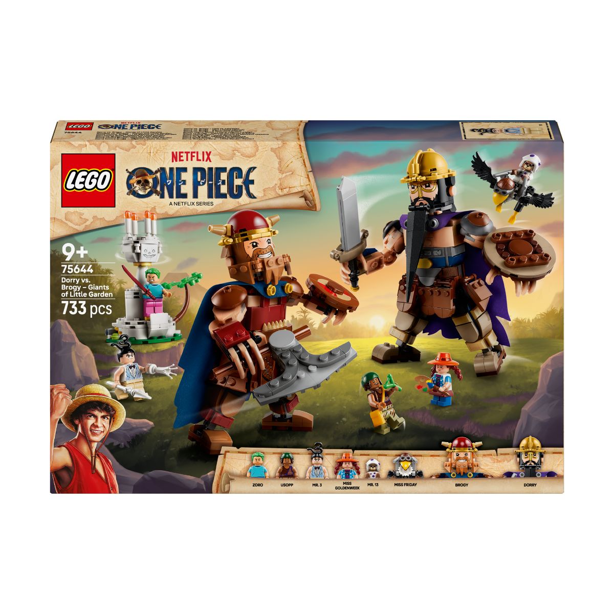 Đồ Chơi Lắp Ráp Dorry Brogy – Gã Khổng Lồ Đảo Little Garden LEGO ONE PIECE 75644 (733 Chi Tiết)