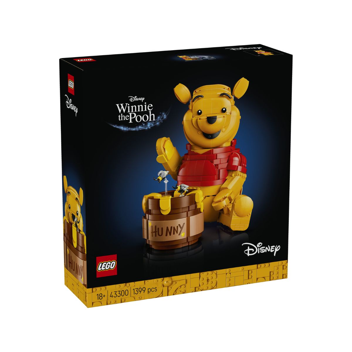 Đồ Chơi Lắp Ráp Gấu Winnie The Pooh LEGO DISNEY PRINCESS 43300 (1399 Chi Tiết)