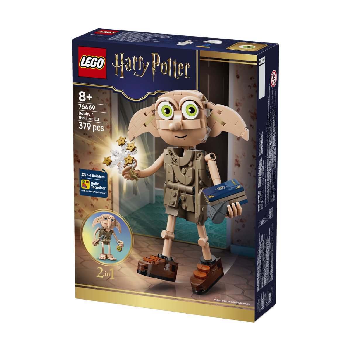 Đồ Chơi Lắp Ráp Gia Tinh Tự Do Dobby™ LEGO HARRY POTTER 76469 (379 chi tiết)