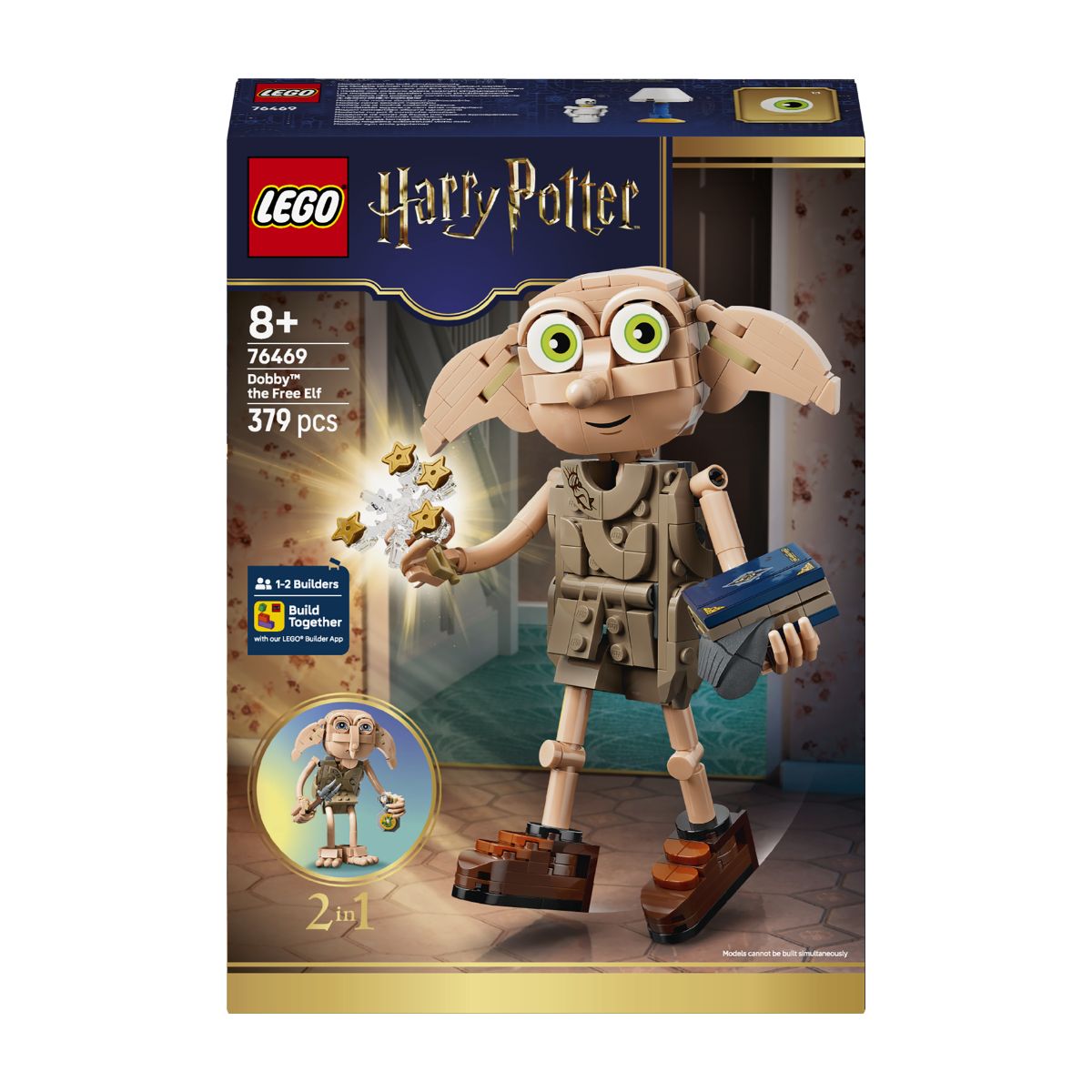Đồ Chơi Lắp Ráp Gia Tinh Tự Do Dobby™ LEGO HARRY POTTER 76469 (379 chi tiết)