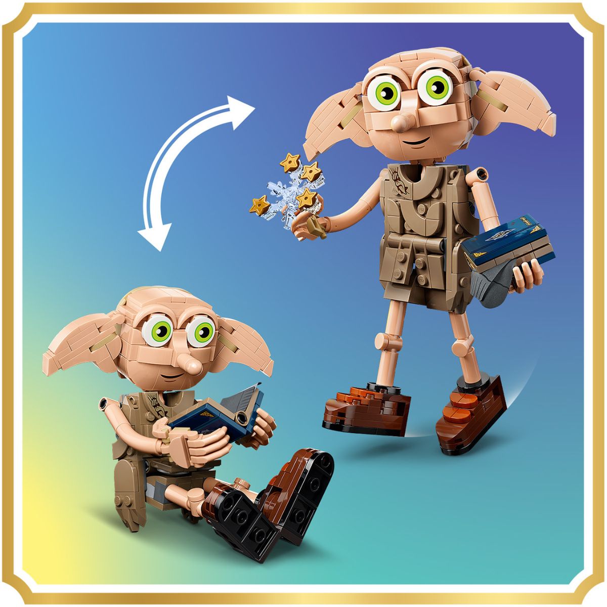 Đồ Chơi Lắp Ráp Gia Tinh Tự Do Dobby™ LEGO HARRY POTTER 76469 (379 chi tiết)