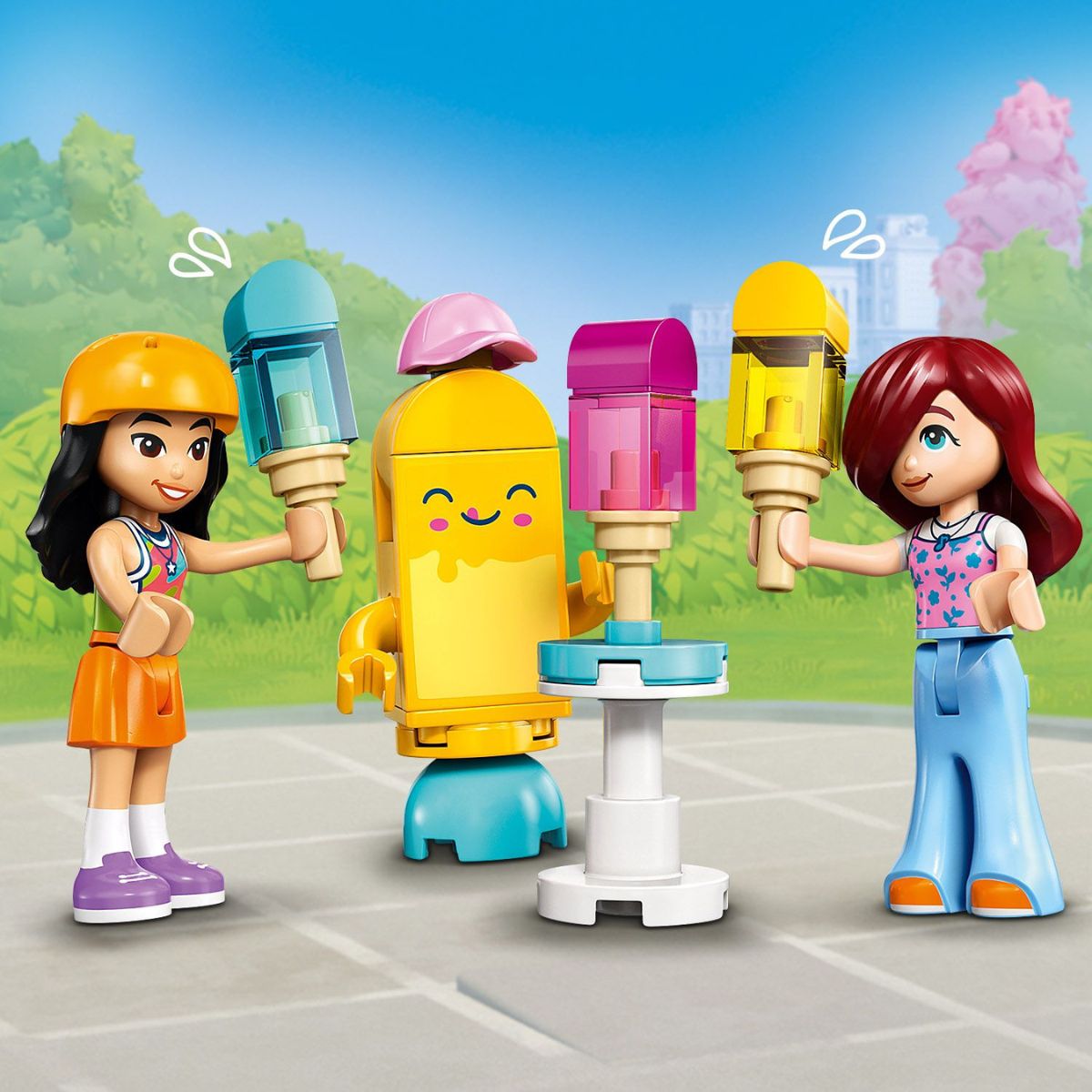 Đồ Chơi Lắp Ráp Gian Hàng Kem Và Bóng Bay LEGO FRIENDS 42692 (107 chi tiết)