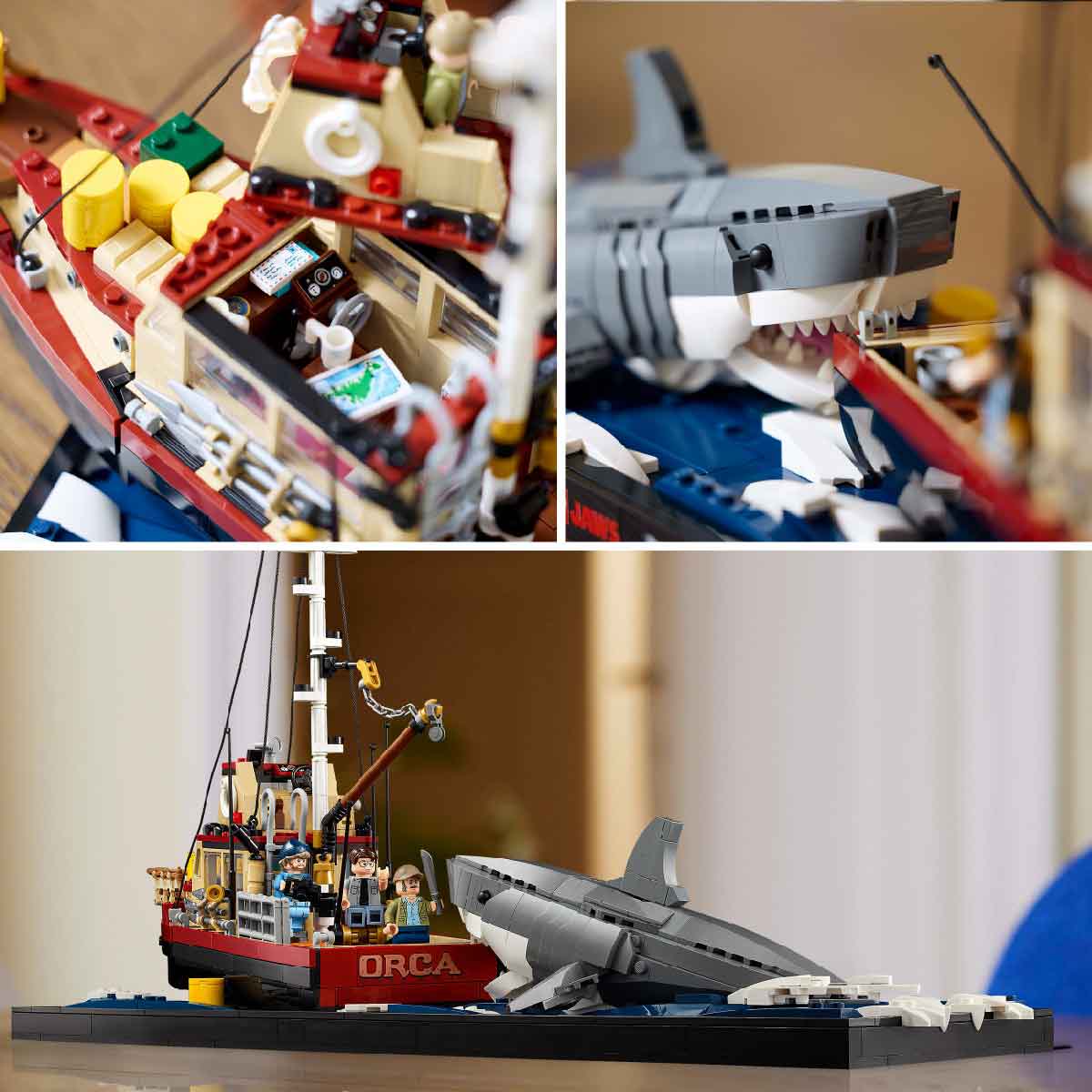 Đồ Chơi Lắp Ráp Hàm Cá Mập LEGO IDEAS 21350