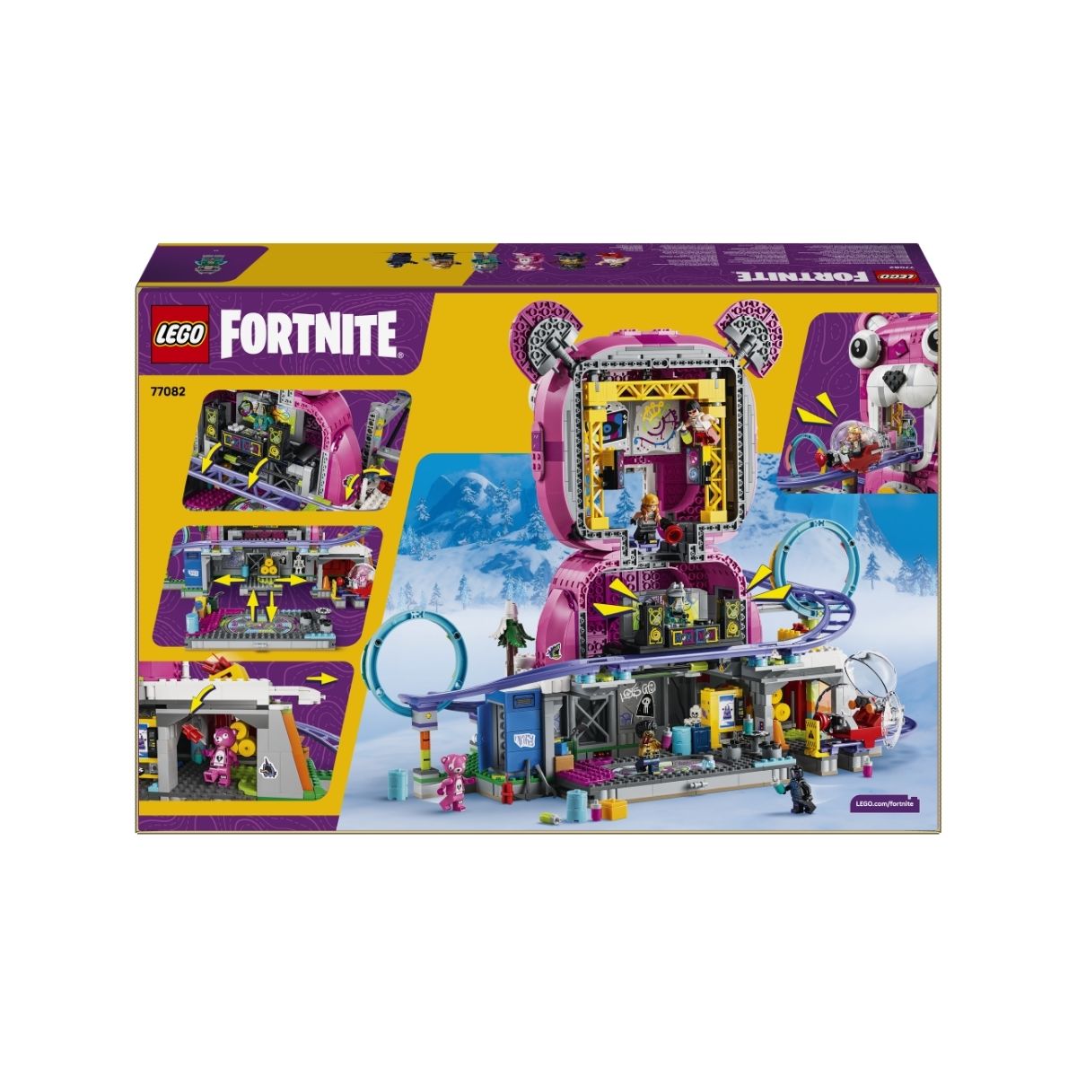 Đồ Chơi Lắp Ráp Hang Động Rave LEGO FORTNITE 77082 (1963 chi tiết)