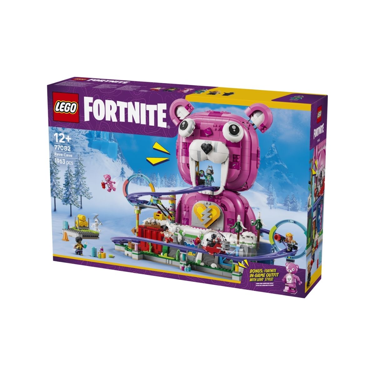 Đồ Chơi Lắp Ráp Hang Động Rave LEGO FORTNITE 77082 (1963 chi tiết)