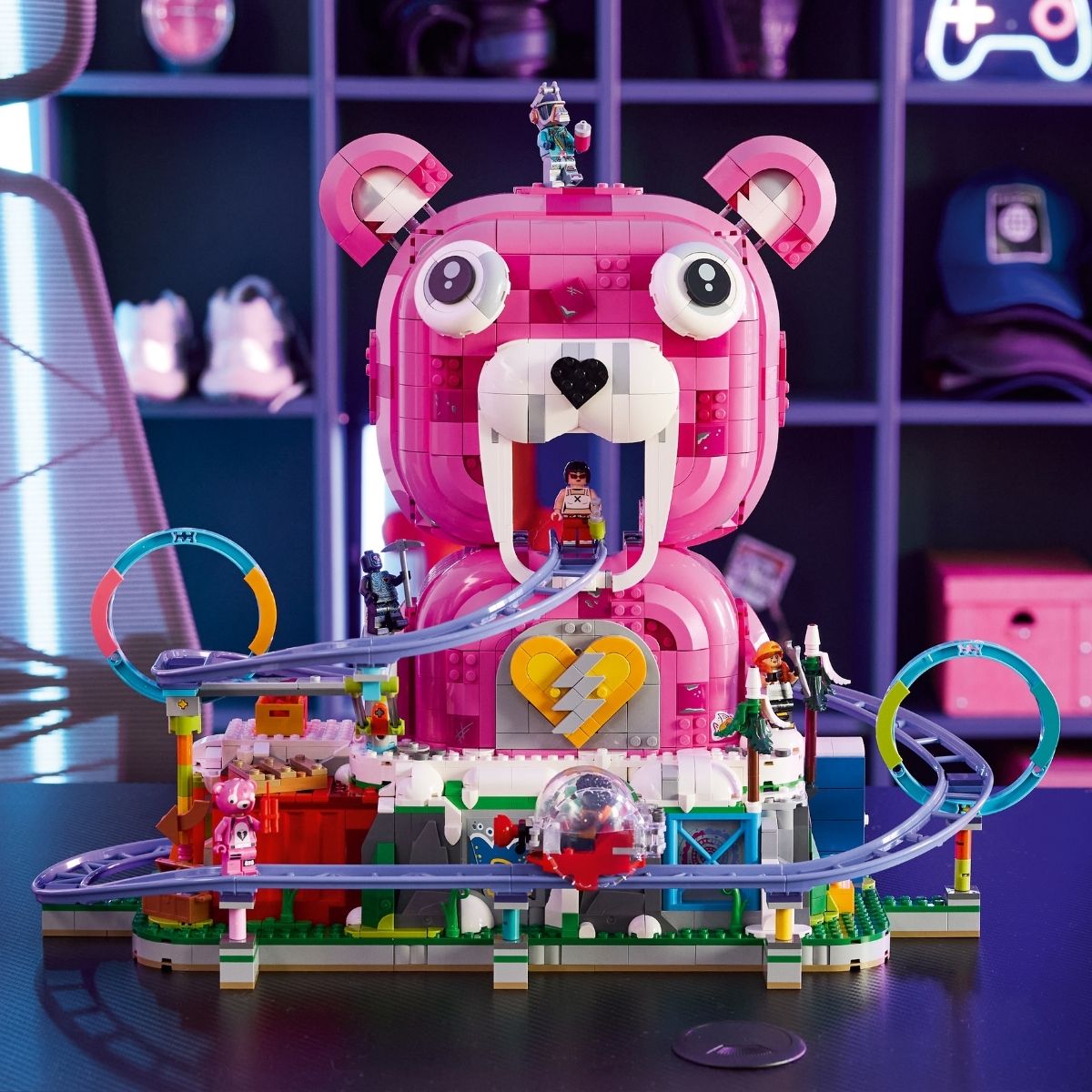 Đồ Chơi Lắp Ráp Hang Động Rave LEGO FORTNITE 77082 (1963 chi tiết)