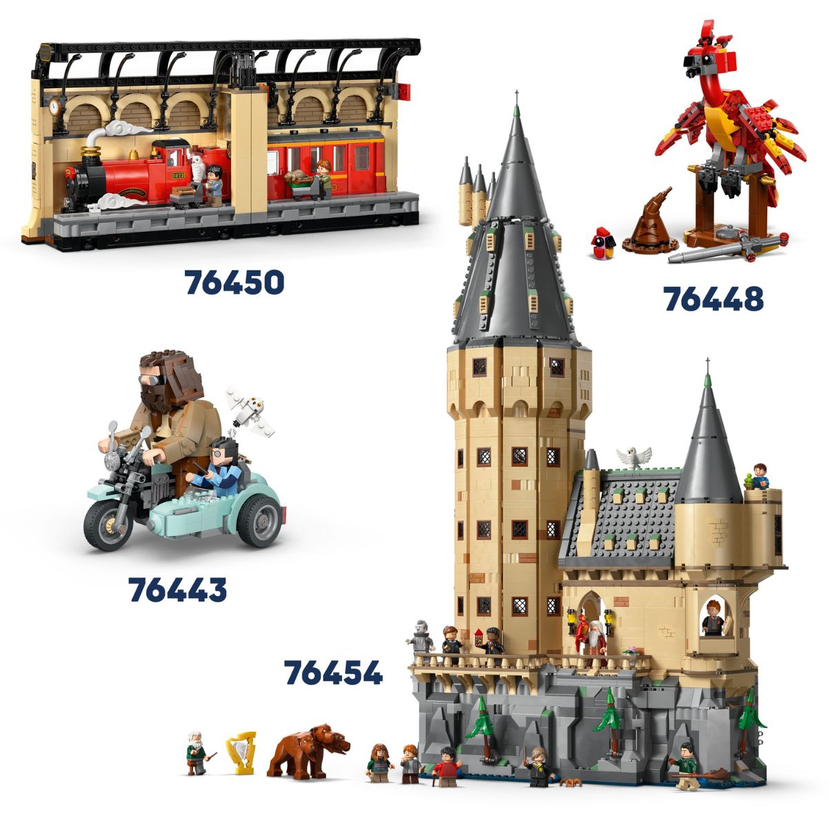 Đồ Chơi Lắp Ráp Harry Potter: Quyển Sách Quái Vật LEGO HARRY POTTER 76449 (518 chi tiết)