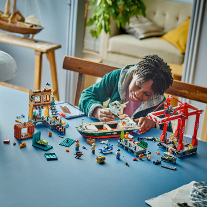 do-choi-lap-rap-he-thong-cang-bien-va-tau-cho-hang-lego-city-60422-09