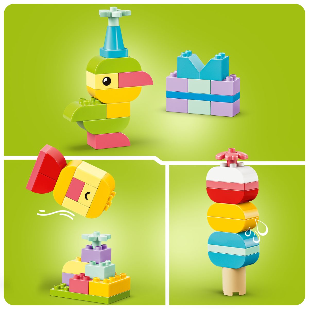 Đồ Chơi Lắp Ráp Hộp Sáng Tạo Đầy Sắc Màu LEGO DUPLO 10479 (80 chi tiết)