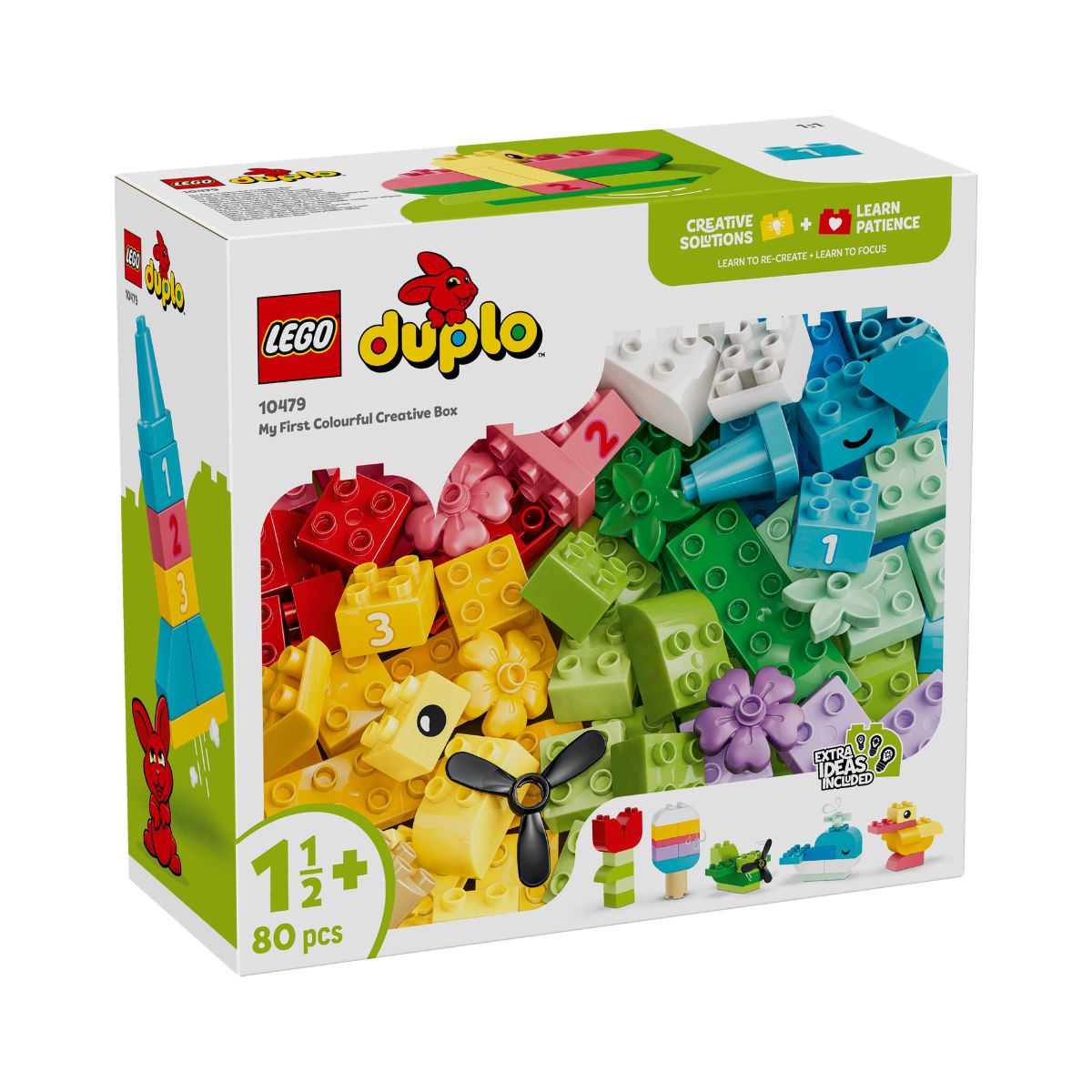 Đồ Chơi Lắp Ráp Hộp Sáng Tạo Đầy Sắc Màu LEGO DUPLO 10479 (80 chi tiết)
